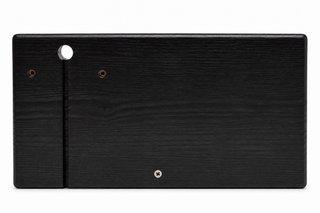 Organizador Escritorio Madera Negro TESLYAR
