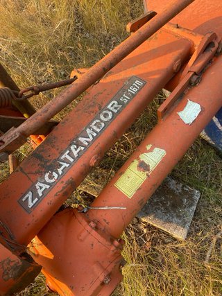 Segadora de dos platos para tractor