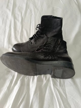 Stivaletti neri pelle donna taglia 40