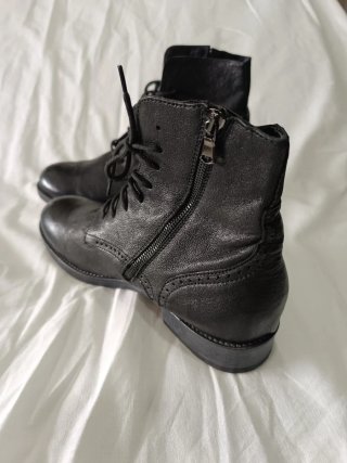 Stivaletti neri pelle donna taglia 40