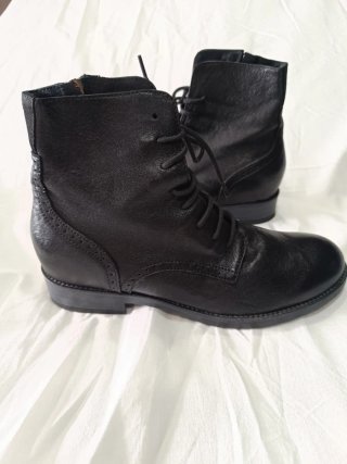 Stivaletti neri pelle donna taglia 40