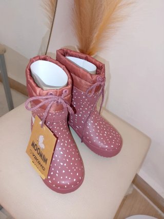 Botas de agua Moomin rosas