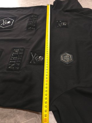 Camiseta Philipp Plein Calaveras Negra  XL 17800