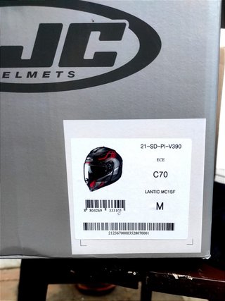 Casco de moto integral HJC