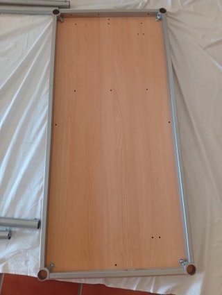 Mesa de estudio/trabajo madera y metal