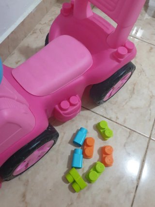 Coche correpasillos niña rosa