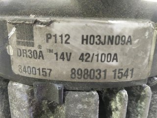 8980311541 alternador opel astra h ber. 2875575