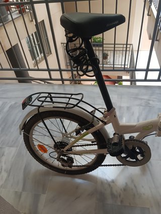 Bicicleta plegable blanca 20