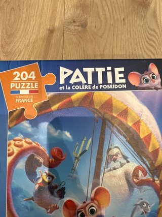 Puzzle Pattie y la Colère de Poséidon 204 piezas