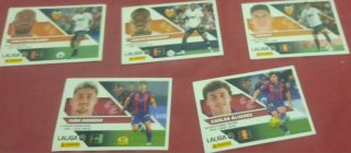 Cromos de fútbol LaLiga un 1€