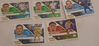 Cromos de fútbol LaLiga un 1€