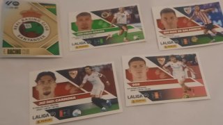 Cromos de fútbol LaLiga un 1€