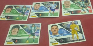 Cromos de fútbol LaLiga un 1€