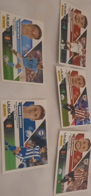 Cromos de fútbol LaLiga un 1€
