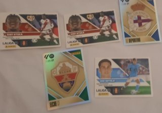 Cromos de fútbol LaLiga un 1€