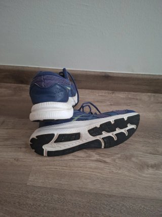 Sneakers sportive Asics blu e bianche