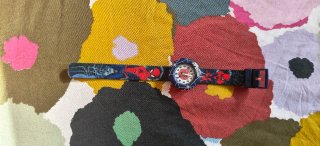 Reloj Flik Flak Spiderman Azul y Rojo