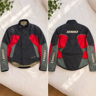 Chaqueta de Moto Shoei Negra y Roja