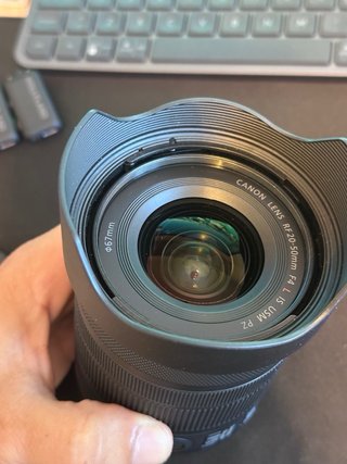 Objetivo Canon RF 20-50mm F4 PZ