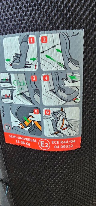 Silla de coche con Isofix