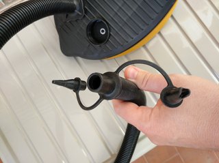 Bomba de aire de pie