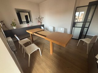 Mesa comedor extensible + 6 sillas