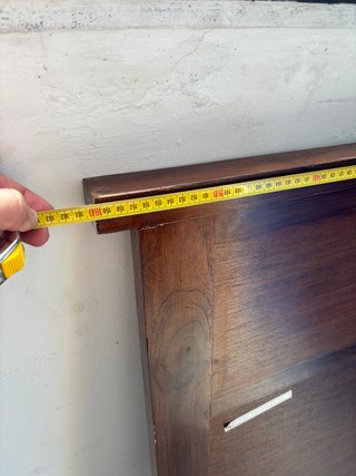 Cabecero de cama de madera