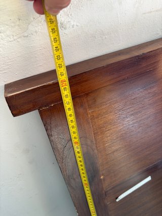 Cabecero de cama de madera