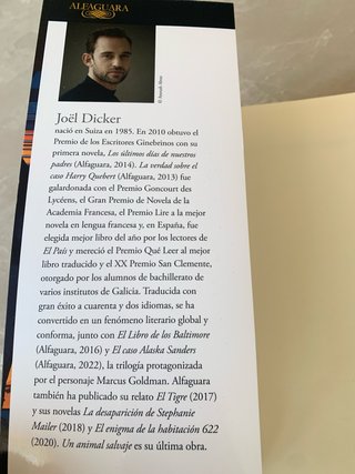 Un animal salvaje - Joël Dicker