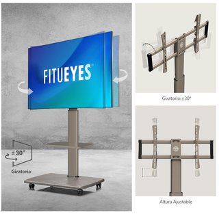 Soporte de pie para TV 32-70 pulgadas con Ruedas