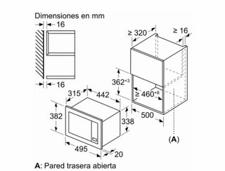 Microondas Balay Integrable