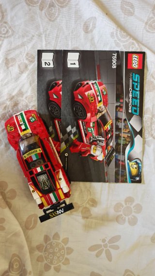 Lego Speed Champions Ferrari 8144