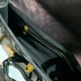 Bolso Bottega Veneta Negro Piel Trenzada