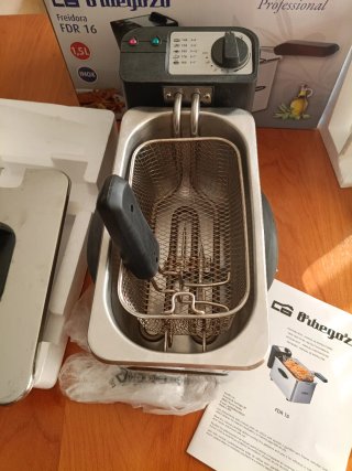 Freidora Orbegozo FDR 16 Inox 1,5L