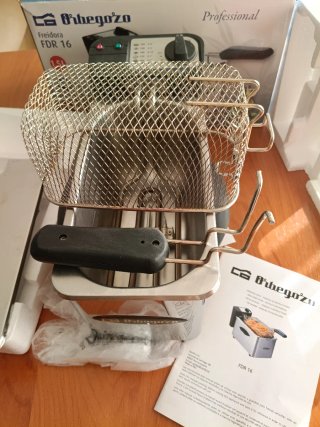 Freidora Orbegozo FDR 16 Inox 1,5L