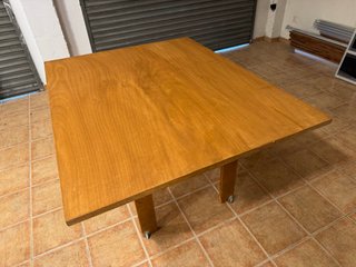 Mesa plegable madera 150x120cm