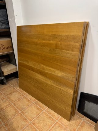 Mesa plegable madera 150x120cm