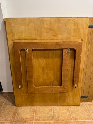Mesa plegable madera 150x120cm