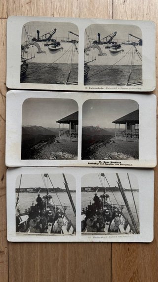 Fotografias Vintage Estereoscópicas Antigas