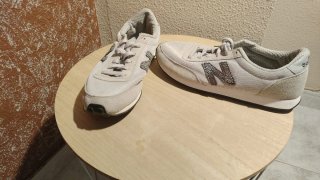 Zapatillas New Balance Mujer Beige/Gris