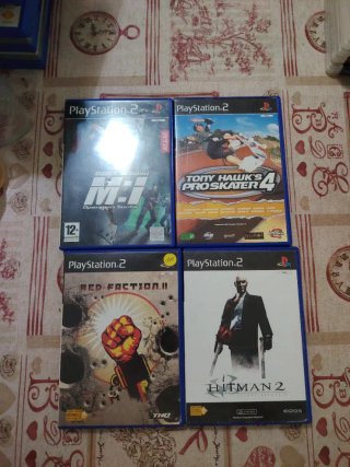 Lote 4 Juegos PlayStation 2