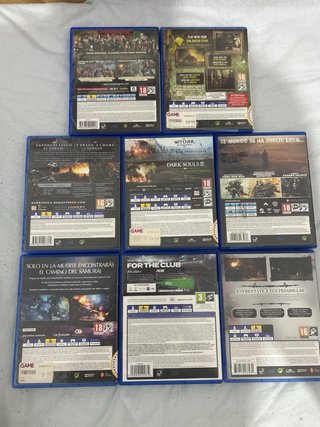 PS4 con 3 mandos y 9 juegos