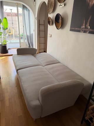 Sofá Cama 3/4 Plazas gris
