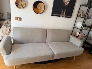 Sofá Cama 3/4 Plazas gris