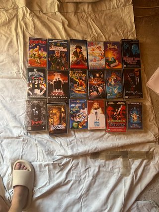 Lote de 15 Películas VHS