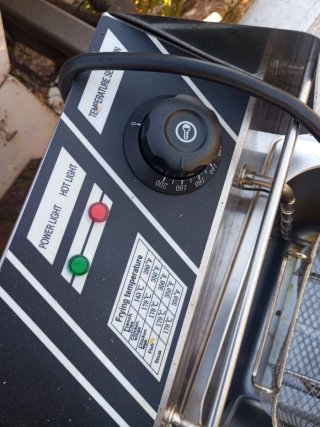 Freidora industrial acero inoxidable