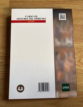 Curso de historia del derecho español