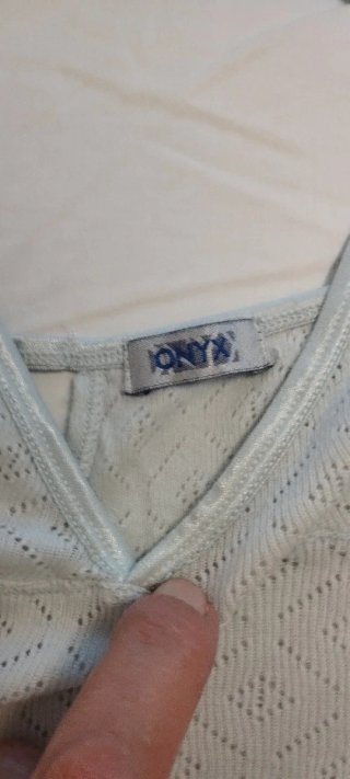 Top Onyx cotone donna estivo, vintage in cotone