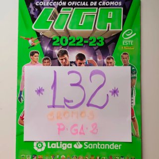 132 Cromos Liga Este 21/22 sin repetir