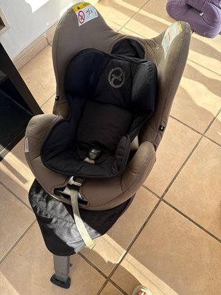 Silla de coche Cybex Sirona con adaptador